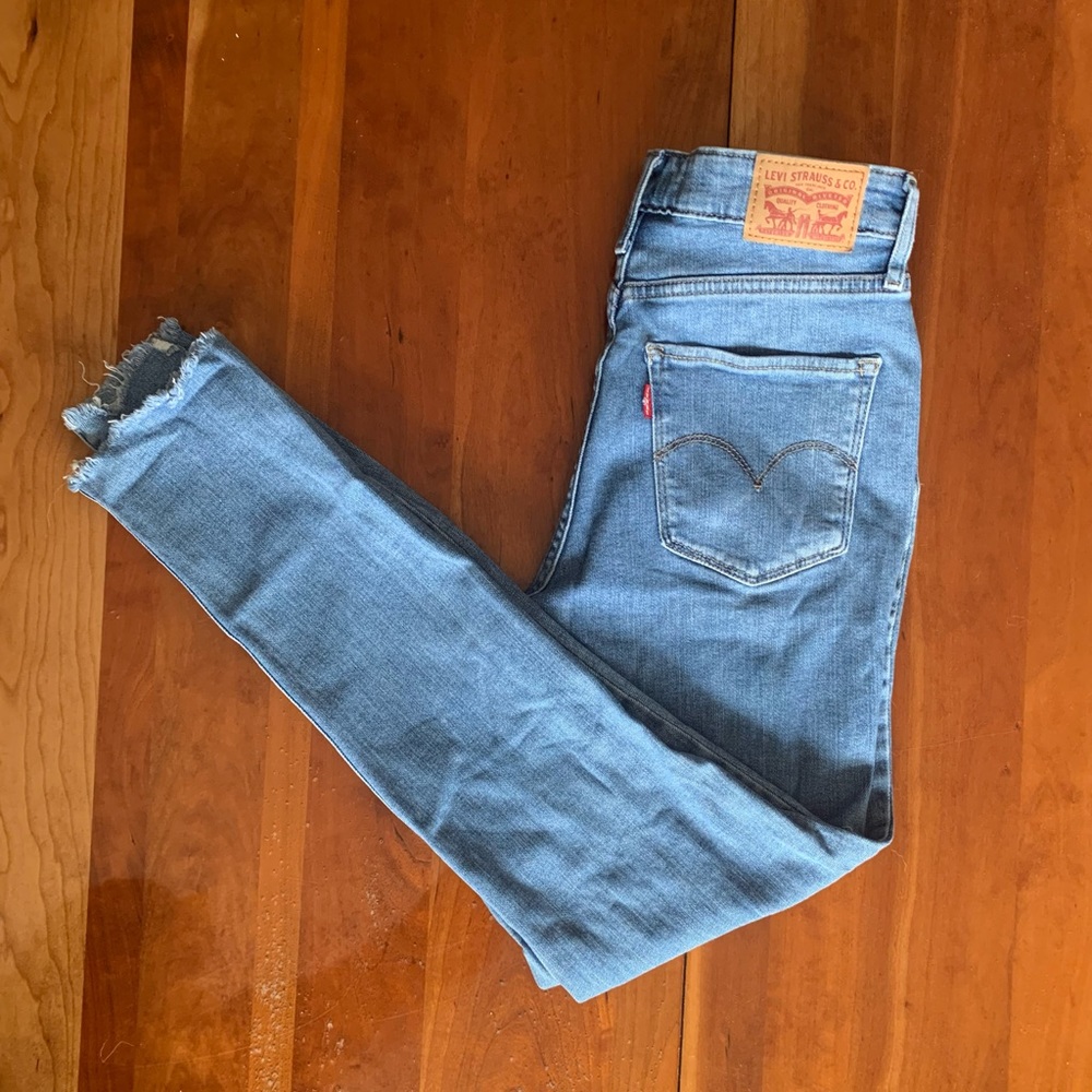 Levi’s high rise skinny jeans